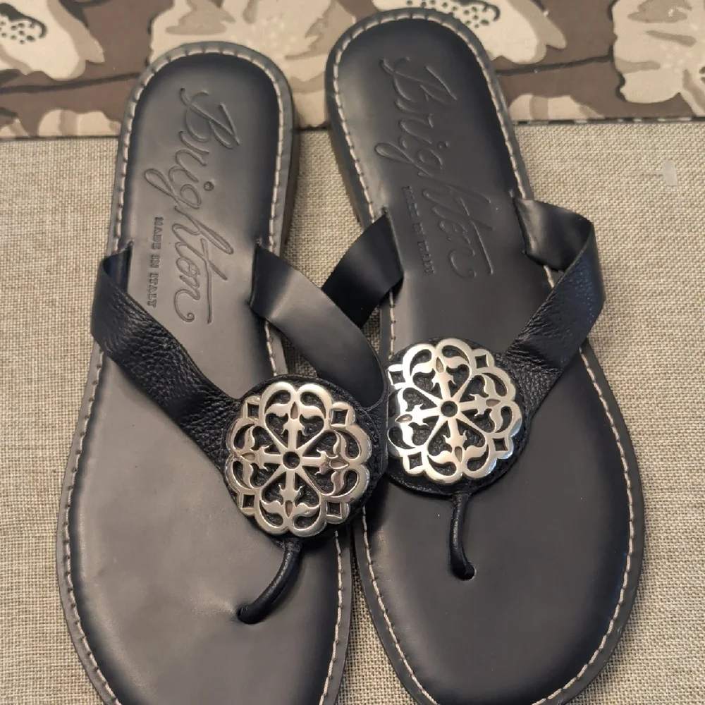 Leather Brighton Sandals - Picture 1 of 6